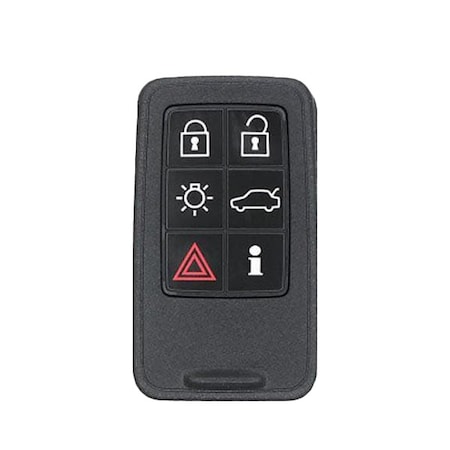 Keyless Factory KeylessFactory: Volvo 6 Button Smart Key KR55WK49266 - 433 MHZ RSK-VOL-6433